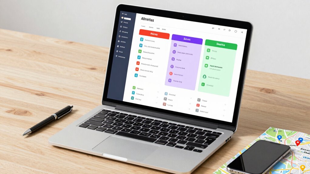 organized travel planning tool