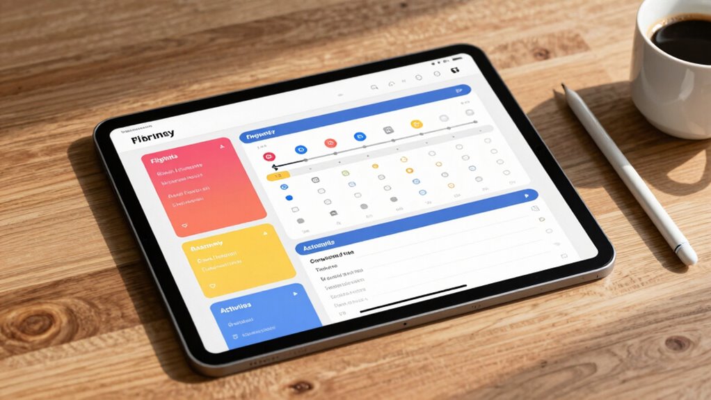 personalize and update trip details