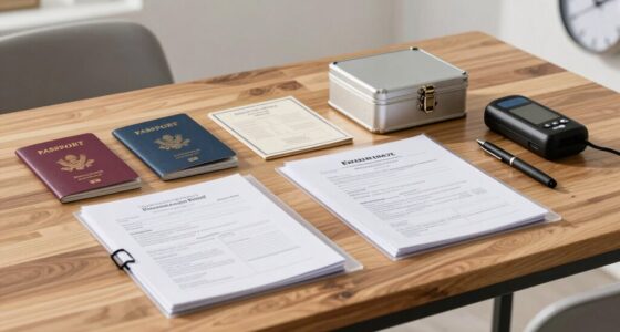 prepare essential emergency documents