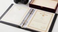 preserve certificates in acid free folders
