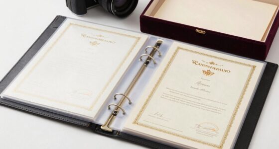 preserve certificates in acid free folders