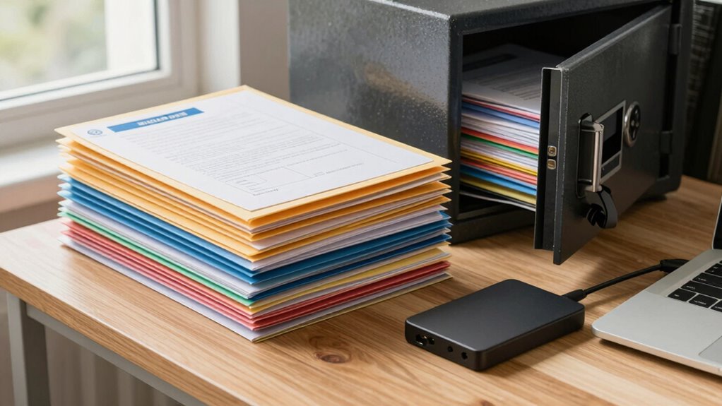 prioritize essential records first