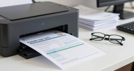 properly fill and print