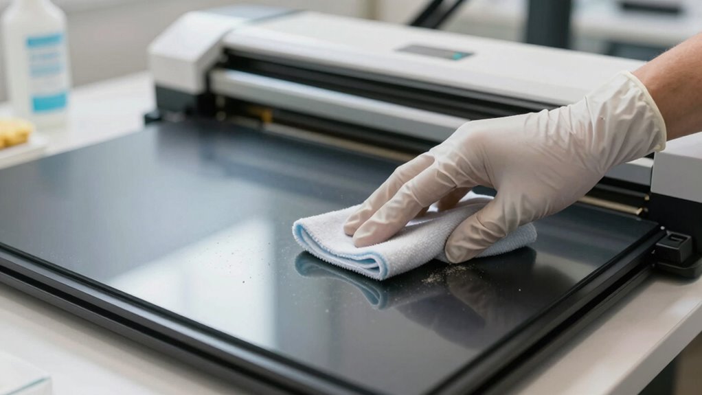 regular scanner cleaning routine