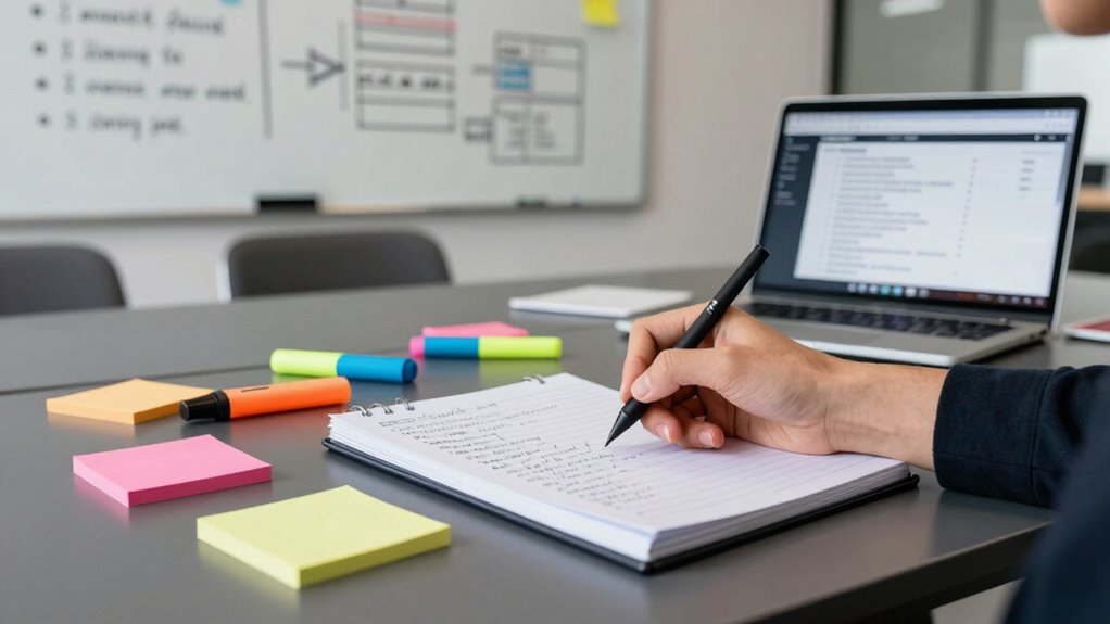 review organize prioritize act