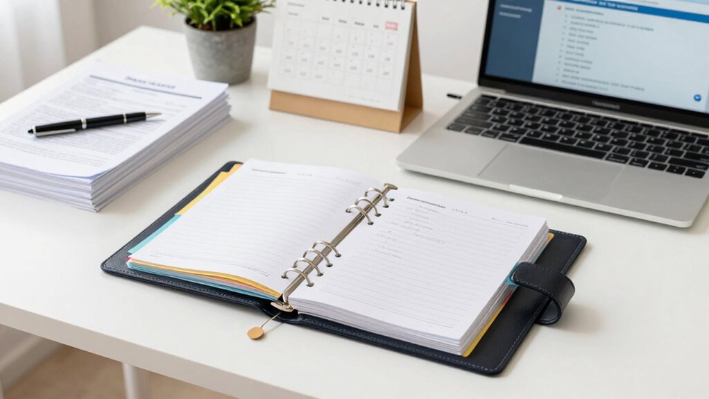 review update and organize