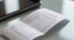 scan receipts for searchability