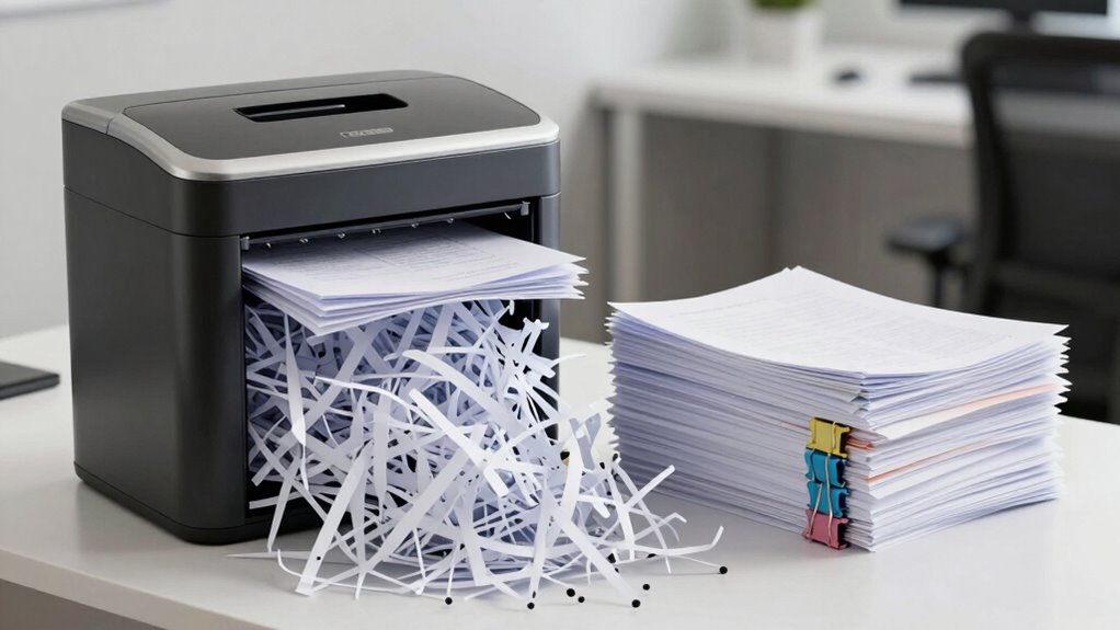 secure confidential document shredding