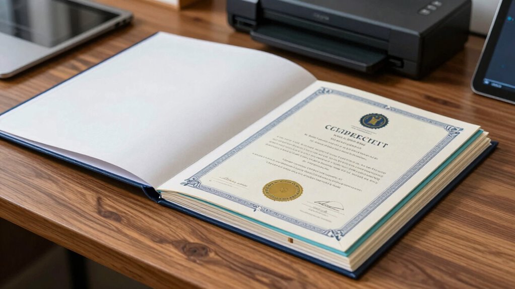 secure digital certificate storage