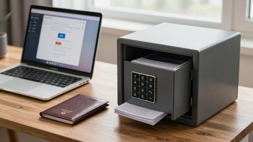 secure digital passport storage