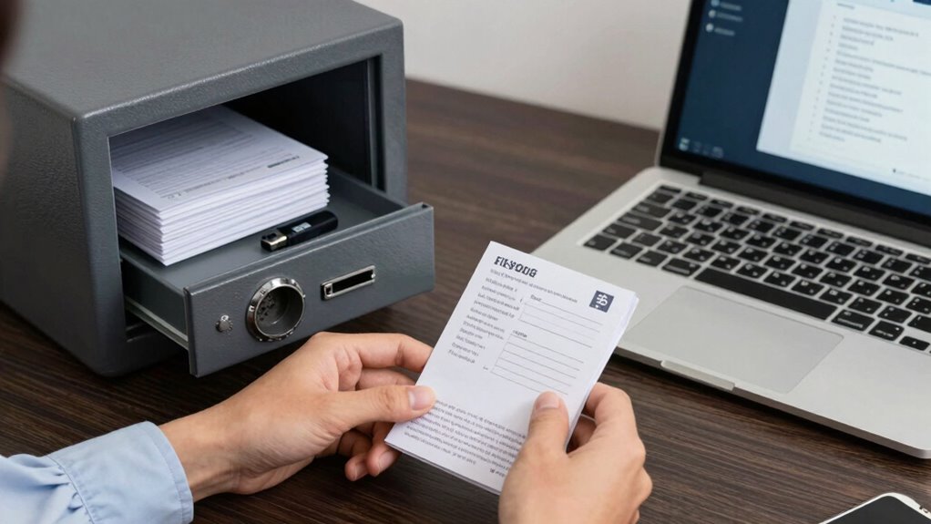 secure digital passport storage