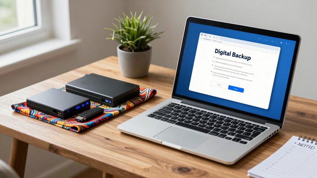 secure digital record backups