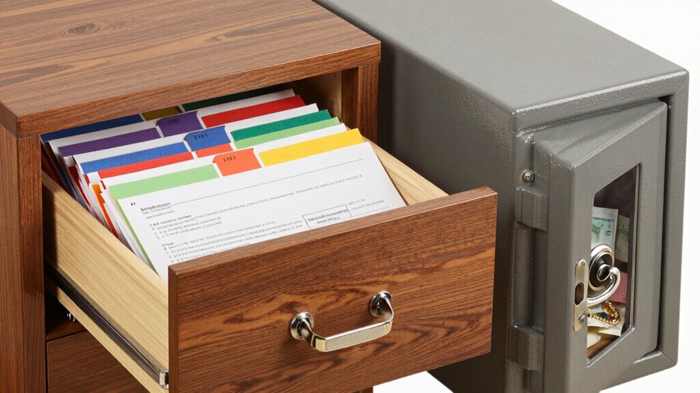 secure organized document storage