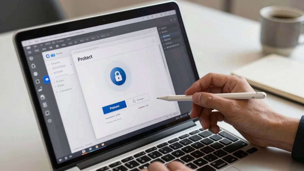 secure pdf with password