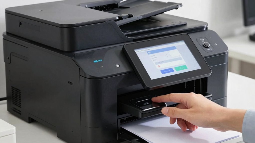 secure printer user authentication