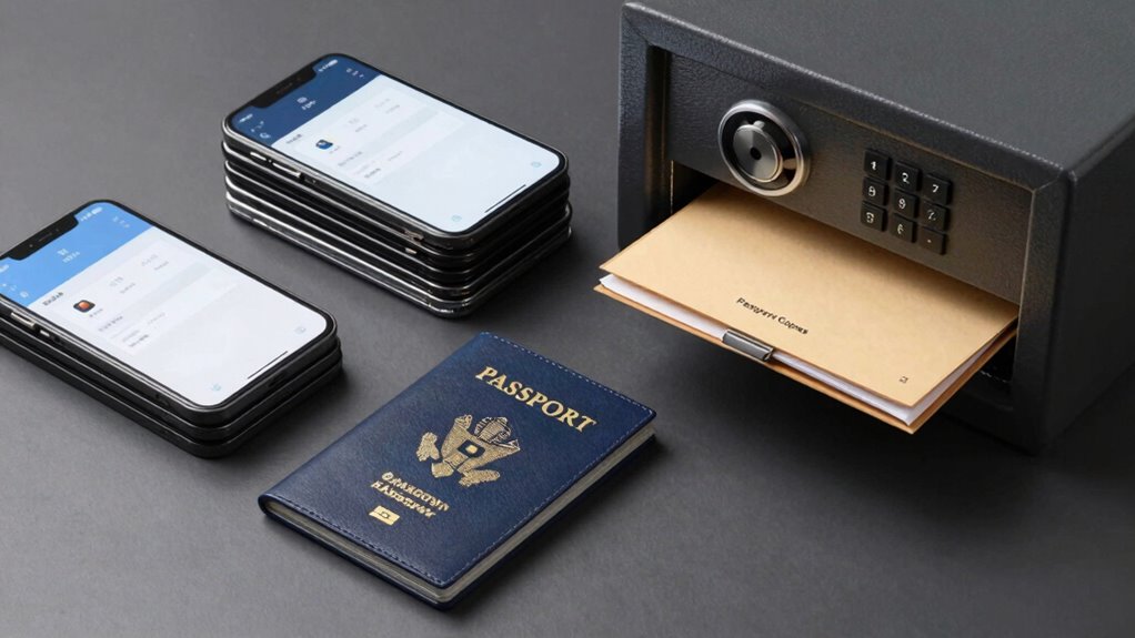securely access passport copies everywhere