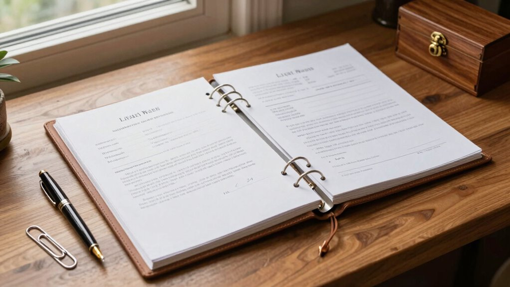 securely organize estate documents