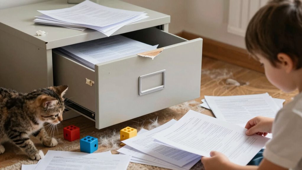 securely store important papers