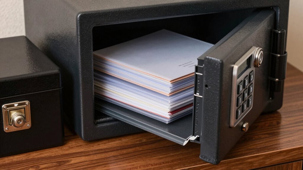 securely store passport copies safely