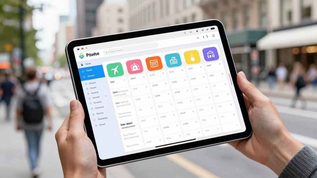 share and access itinerary