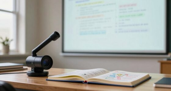 stress free document camera teaching