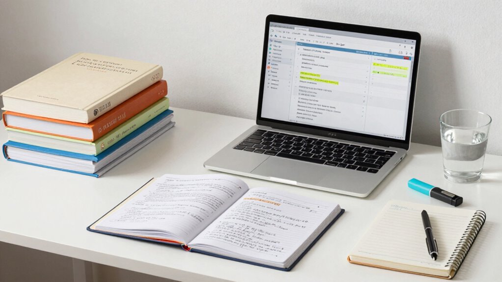 update study materials regularly