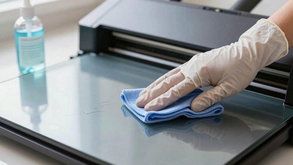 use proper scanner cleaners