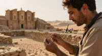 Lost city discovered beneath Egypt's desert with ancient church