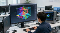 Ray Tracing Massive Amounts Of Animated Geometry Using Tetrahedral Cages