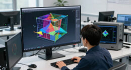 Ray Tracing Massive Amounts Of Animated Geometry Using Tetrahedral Cages
