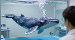 Sperm Whales Blow Bubbles To Achieve Restful, Vertical Sleep