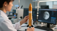 This SpaceX rocket is about to slam into the moon at 5,400 mph