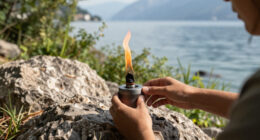 Gardasee Feuer