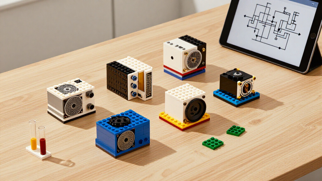Quantego: A Family Of Lego Models Of IBM Quantum Computers
