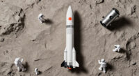 Spacex Rocket Crashes On The Moon