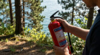 Waldbrand Gardasee