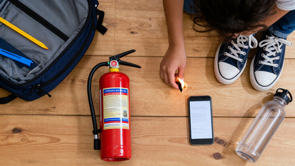 Mexican Student Creates An Acoustic Fire Extinguisher To Put Out Fire In Seconds