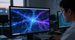 APOD: 2026 October 25 – Dark Matter In A Simulated Universe