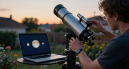 APOD: 2026 October 28 – The Mutual Occultation Of Ganymede And Io